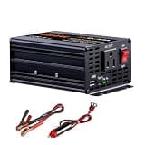 ZUDOKIA 350W Power Inverter for Vehicles - DC 12V to AC 110V Car Inverter Converter, USB & Type-C Fast Charging Ports