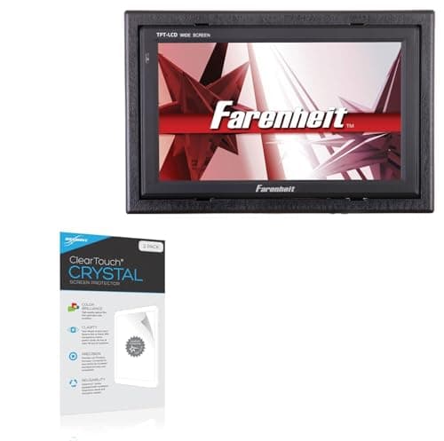 BoxWave Screen Protector Compatible with Farenheit T-7000MHR - ClearTouch Crystal (2-Pack), HD Film Skin - Shields from Scratches