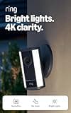 Ring Spotlight Cam Pro, Wired (newest model), Black with Hardwired Kit for Cameras