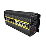 EHSOLZXBE Pure Sine Wave Power Inverter 8000/6000/4000/3000W 12/24/48/60V to 220V 110V Solar Car Inverter Voltage Converter Transformer(3000W,DC 12V,50Hz 220V (210 230V))
