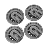 4pcs Dishwasher Lower Bottom Basket Wheels For 611475 00611475