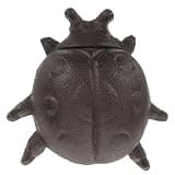 PACKOVE Black Iron Ladybug Shaped Key Holder Wall Mount Key Box Small Item Holder for Cabins and Vacation Properties Security