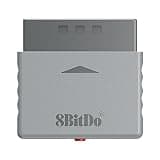 8Bitdo Retro Wireless Adapter Receiver for PS1 PS2 / Windows 10/11, Compatible With PS5/PS4, Xbox Series, Xbox One Bluetooth and Switch Pro Controllers