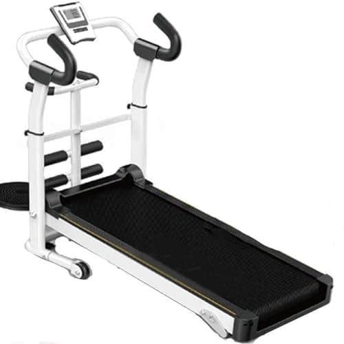 Folding Treadmills Treadmill Home Fitness Mute Widening Foldable Middle Aged and Elderly Walkinghine Home Equipment Indoor Flat