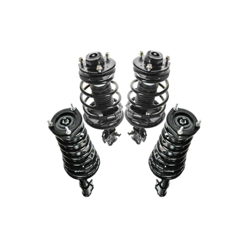 JADEKEEI 4pcs Front Rear Side Shock Strut & Springs& Springsassembly Loaded Complete Set for Toyota for Camry 2.2L 1997-2001 for Solara 2.2L 1999-2001 171680 SCA56949