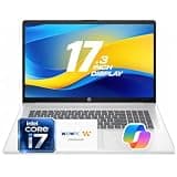 WOWPC Customized Laptop, Created Using HP 17.3" FHD IPS Business Laptop, Intel Core i7-1355U, 8GB/16GB/32GB/64GB DDR4 RAM, 256GB/512GB/1TB/2TB SSD, Anti-Glare Display, Windows 11 Pro, HD Webcam