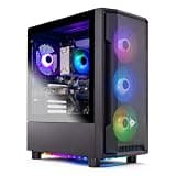 Skytech Gaming Shadow Gaming PC, AMD Ryzen 7 7700 3.8GHz, NVIDIA RTX 5060, 1TB NVMe SSD, 16GB DDR5 RAM 5200, 650W Gold PSU, WI-FI 5, Windows 11, Desktop