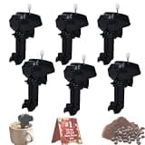 Fisherman Crafts Coffee Stirrer, Wind up Boat Motor Coffee Mixer, Marine Engine Drink Stirrer, Novelty Coffee Mixing Gadget for Tea, Hot Chocolate and Beverages (L-6)