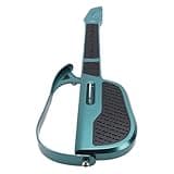 Omquot Foldable Electric Stringless Guitar Toy with Intelligent Electronic System for Beginners, Safe Plastic Material, Portable and Beginner-Oriented, for Toddlers (Green)