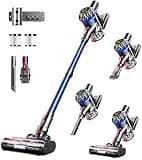 HFFLH Cordless Vacuum Cleaner, 600W 45Kpa 65Mins Stick Vacuum with Self-Standing