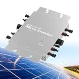 2000W MPPT Solar Grid Tie Micro Inverter, Smart WiFi App Control Waterproof Dc to Ac Microinverter, Pure Sine Output, Solar Grid Tie Micro Inverter