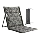 Adjustable Reclining Tall Beach Chairs, Lightweight Aluminum & Oxford Cloth Beach Chair, Portable Lawn Chairs Folding with Storage Bag for Camping, Patio, Backyard, Travel