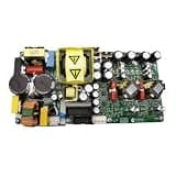 Energy Efficient Stereos Amplifiers Board Featuring Low EMIs Design and Flat Frequency Response for Studio Applications