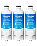 Waterdrop WD-F45 Replacement for Samsung® DA97-17376B, HAF-QIN/EXP, DA97-08006C, RF28R7201SR, RF28R7351SG, WD-F45, Refrigerator Water Filter, 3 Filters