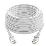 Kfwfuaee Cat6 Ethernet Cable 1000Mbps Speed Internet 23AWG Gigabit Networking RJ45 for Indoor and Outdoor Use for Speed Internet