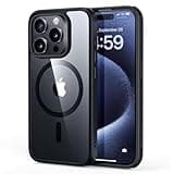 ESR for iPhone 15 Pro Case, Compatible with MagSafe, Military-Grade Protection, Yellowing Resistant, Scratch-Resistant Back, Magnetic Phone Case for iPhone 15 Pro, Classic Series, Clear Black