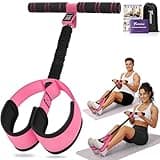 Upgraded Pedal Resistance Band with Handles, Foot Pedal Resistance Bands for Women, Core Abs Leg Training, Exercise Bands for Full Body Workout Fitness, Home Gym Equipment, Pilates & Physical Therapy