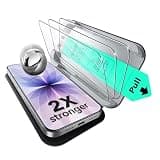 ESR 3 Pack for iPhone 17/iPhone 16 Pro Screen Protector, Military-Grade Shatterproof, 9H Hardness, Full Coverage Tempered Glass with Ultra Fit Tray