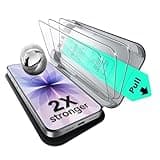 ESR 3 Pack for iPhone 17/iPhone 16 Pro Screen Protector, Military-Grade Shatterproof, 9H Hardness, Full Coverage Tempered Glass with Ultra Fit Tray