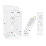 Android TV Stick 4K, NEW TV Stick Android 14.0 2GB RAM 16GB ROM Ultra HD RK3518 CPU Supports Wi-Fi 6 2.4G/5G Wi-Fi Bluetooth 5.0 USB HDR10 with Bluetooth Voice Remote Control, White 2026