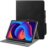 KuRoKo Book Folio Case for TCL NXTPAPER 14 Android Tablet, 14.3" Paper-Like Display Drawing Pad-Black