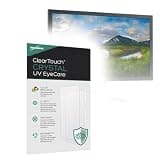 BoxWave Screen Protector Compatible With Dell E2221HN (21.5 in) - ClearTouch Crystal Anti-UV EyeCare (2-Pack), Filters out Harmful Blue Light Reduce Fatigue
