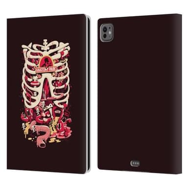 Head Case Designs Officially Licensed Rick and Morty Anatomy Park Season 1 & 2 Graphics Leather Wallet Case Compatible with Apple iPad Pro 11 M4/M5 2024/2025