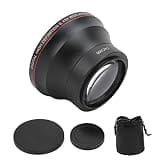 52mm 0.43X Wide Angle Lens with Macro Lens, Optical Glass, Aluminum Alloy - Anti Reflection Coating, High Light Transmittance for Landscape Photography