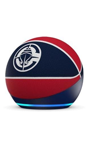 Amazon Echo Dot (newest model) | Officially Licensed NBA Limited-Edition | Los Angeles Clippers