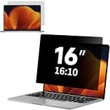 BSPROTE Laptop Privacy Screen 16 Inch 16:10 Display, Anti Glare Film Blue Light Filter, Anti Scratch Protector Computer Privacy Screen Shield, Not for MacBooks & 16.1'' Laptops