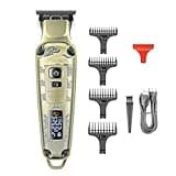 DAXXIN Hair Cutting Tool, Professional Hair Clipper Electric Hair Cutting Machine LED Display 0mm Barber Trimmer for Men