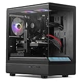Prebuilt Gaming PC Desktop Computer,Intel Core i7 up to 3.9GHz,RX590 GDDR5 Graphics Card with 8GB Video Memory,16GB RAM, 512GB SSD,Windows11 Home,WiFi 5.0,Black