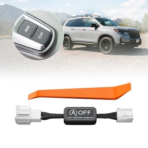 Auto Start Stop Eliminator for 2019-2022 Honda Pilot, 2019-2023 Honda Passport, Engine Idle Stop Start Disabler Delete Device, Automatic Stop Off Module Bypass Harness with Removal Tool