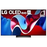 LG 77-Inch Class OLED evo C4 Series Smart TV 4K Processor Flat Screen with Magic Remote AI-Powered with Alexa Built-in (OLED77C4PUA, 2024)