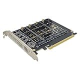 Elnwnnkc Multiple Slot Storage Expansion Board PCIe X16 for Extra Capacity and Smooth Operating PCIe Drive Expand