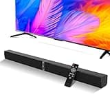 MZEIBO Sound Bar for Smart TV,80W Bluetooth Soundbar 2-in-1 Detachable TV Speaker with Bluetooth 5.0/ARC/Optical/AUX, Home Theater Surround Sound System for TVs