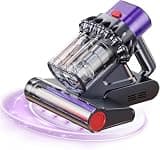 Cyclone Bed Vacuum Cleaner - Powerful Handheld Mattress Cleaner with 4kpa Auto-Suction and HEPA Filtration for Mattresses, Carpets, and Home Cleaning