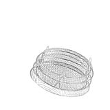 Stainless Steel Air Fryer Rack 3-layers Stackable Grill Rack Round Steam Grill Oven Grill Steamer Cooker Kitchen Cooking Tools