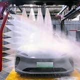 High-Pressure Brushless Jet Car Wash Machine, Fully Automatic Contactless Car Wash Machine, 360° Contactless Car Wash Equipment with Waxing and Polishing Function