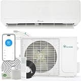 YITAHOME 9000 BTU Mini Split AC/Heating System, Ductless Split Unit AC and Heat, 115V 18 SEER2 Energy Efficient Inverter Air Conditioner, Wifi Enabled Compatible with Alexa Cool Up to 450 Sq. Ft