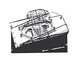 Bykski Full Coverage GPU Water Block and Backplate for Sapphire Metal Pulse AMD Radeon RX 9070XT 16GB (A-SP9070XTMT-X)