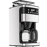 OISNGWNG Coffee Machine Automatic Grinding Home Office Business Teapot Mill Dripping