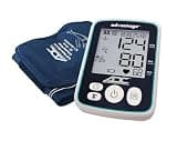 ADC Advantage 6112 Automatic Digital Blood Pressure Monitor with Adult Extended-Range Upper-Arm Cuff, Navy