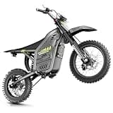 Windone RS5 Electric Dirt Bike for Teens & Adults (13+), Up to 37 MPH, 45 Miles Range, 2200W Peak Motor, 14"/12" Off-Road Tires, Hydraulic Suspension, 3-Speed Modes Electric Motorcycle (Green)
