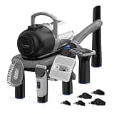 FurMe Original Pet Grooming Vacuum Kit - Cat & Dog Grooming Kit for Easy Pet Care at Home, Quiet & Safe Dog Hair Remover Machine with Brush, Clipper, Shedding & Cleaner Tools & 1L Canister