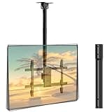 Ceiling TV Mount for 43-86 Inch Screens and Extra 16.3 Inch Extension Pole Bundle
