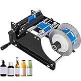 TYBJLXF Round Bottle Labeling Machine,Adjustable Semi-Automatic Labelling Machine,Self-Adhesive for Cans and Bottles