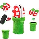 vezobe Piranha Plant Slippe Plush House Slipper Flower Funny Cosplay slippe