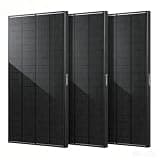 12v 300w Solar Panel, 3 Pack 100W Solar Panels, N-Type 16BB 12 Volt Solar Panel with 25.6% Conversion Efficiency, Monocrystalline Modules for RV Power Systems, Marine, Cabins & Off-Grid System