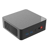 QAZIPO Mini PC, AMD Ryzen 5 3500U (Beats 4300U/N150/N100), 8GB RAM 256GB SSD, Windows 11 Desktop Computers for Home Office Business Students, Triple 4K Display via USB-C, HDMI, DP, WiFi, BT
